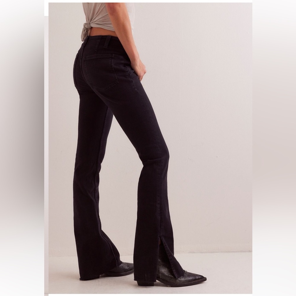 Free people -we the free pull on split hem jean